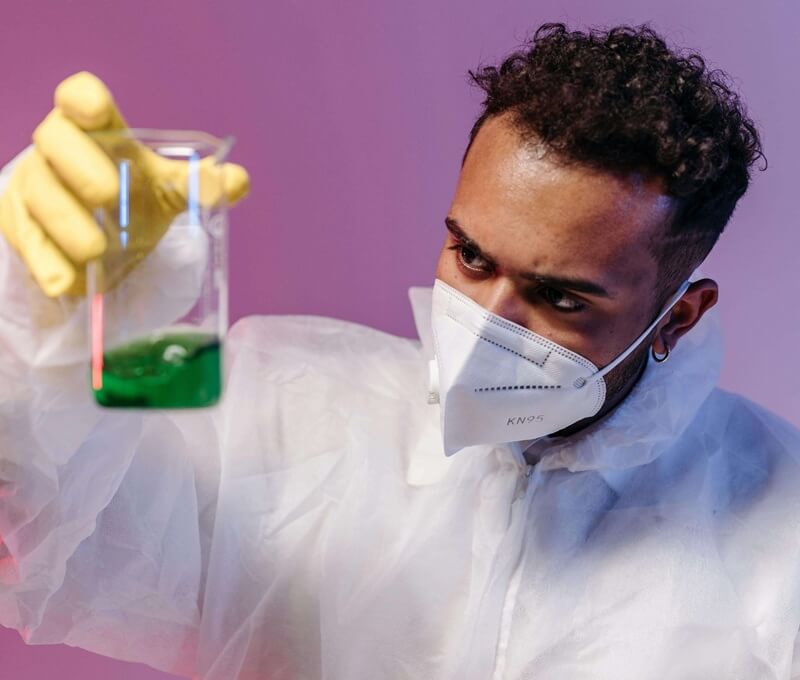 Laboratory testing to investigate chemical issues